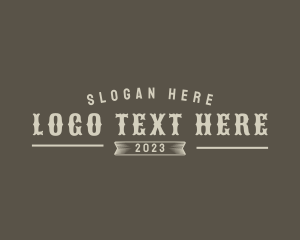 Rustic Western Business Logo