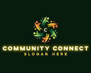 Social People Community logo design