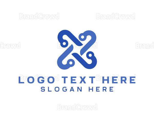Software App Letter X Logo