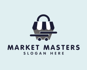 Shopping Cart Market logo design