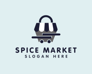 Shopping Cart Market logo design