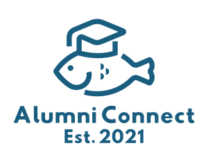 Alumni - Blue Fish College logo design