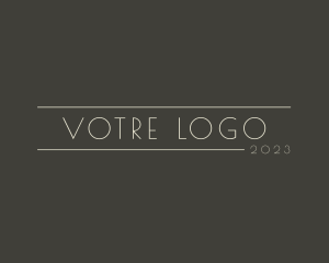 High End - Minimalist Company Business logo design