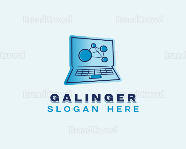 Software Programming Laptop Logo