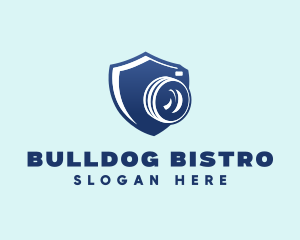 Surveillance Camera Shield  logo design