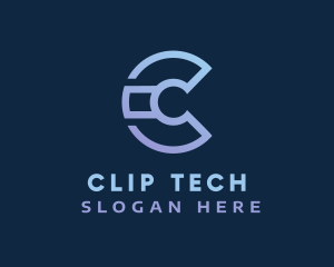 Modern C Technology logo design