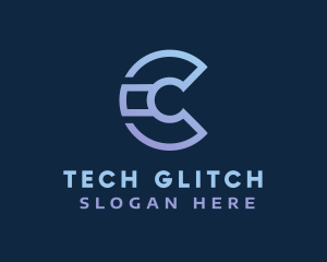 Modern C Technology logo design