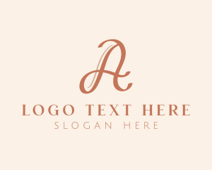 Event - Event Calligraphy Letter A logo design