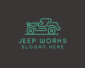 Jeep - Minimalist Jeep Vehicle logo design