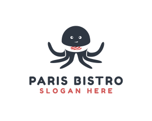 Octopus Sushi Restaurant  logo design