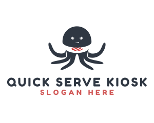 Kiosk - Octopus Sushi Restaurant logo design