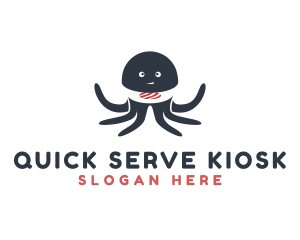 Octopus Sushi Restaurant  logo design