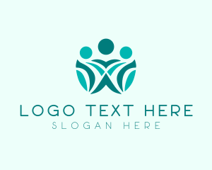 Society - Community Social Volunteer logo design