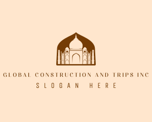 Tourist - Cultural Mausoleum Tourism logo design