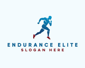 Marathon - Sports Marathon Runner logo design