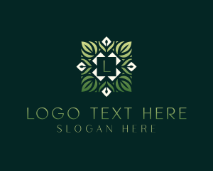 Organic Wellness Garden logo design