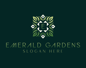 Organic Wellness Garden logo design