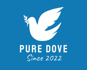 Peace Dove Christianity  logo design