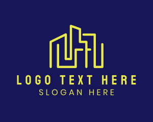 Modern Building Property Logo