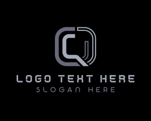 It - Digital Programming Letter Q logo design