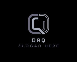 Digital Programming Letter Q Logo
