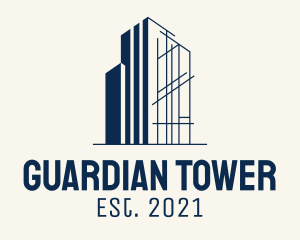 Condominium Tower Builder  logo design