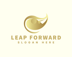 Paper Plane Forwarding Shipment logo design