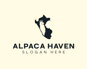 Alpaca - Llama Alpaca Peru logo design