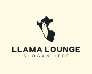 Llama - Llama Alpaca Peru logo design