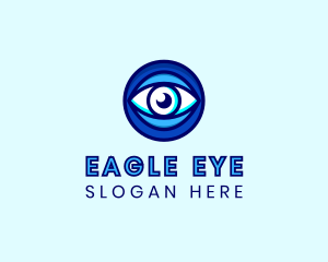 Blue Eye Optometry logo design