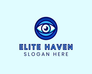 Private - Blue Eye Optometry logo design