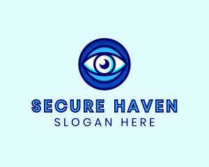 Privacy - Blue Eye Optometry logo design