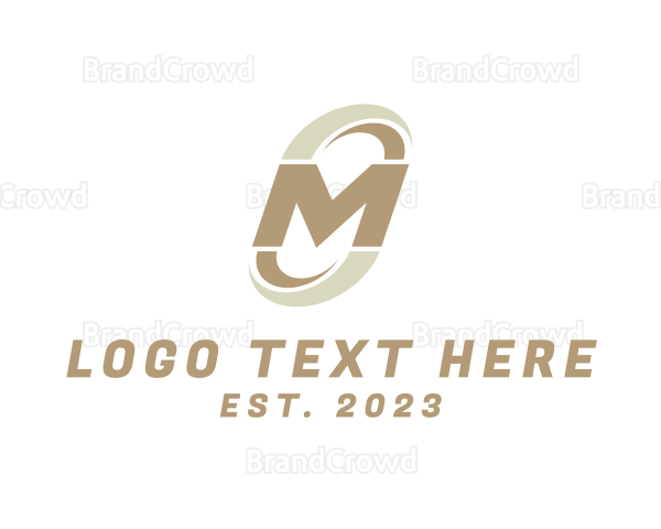 Strong Fast Letter M Logo