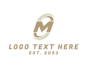 Application - Strong Fast Letter M logo design