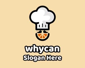 Orange Chef Hat Logo