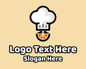 Orange Chef Hat Logo