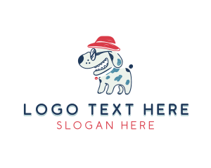 Hat - Dog Pet Accessory logo design
