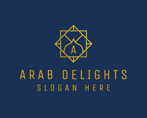 Arab - Arabic Mosque Pattern logo design