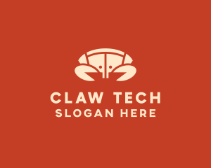 Claw - Seafood Crab Shell logo design