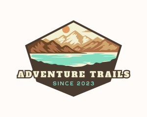 Mountain Lake  Explorer logo design