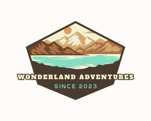 Mountain Lake  Explorer logo design