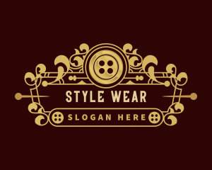 Wear - Luxury Fashion Tailor Button logo design