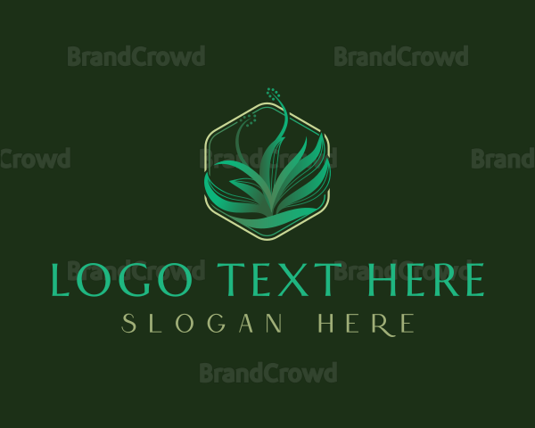 Grass Landscape Gardening Logo