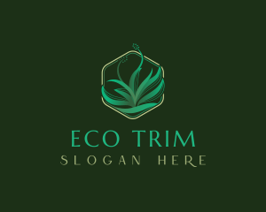 Grass Landscape Gardening logo design