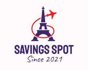 Paris Travel Agency logo design