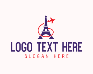 Paris Travel Agency logo design