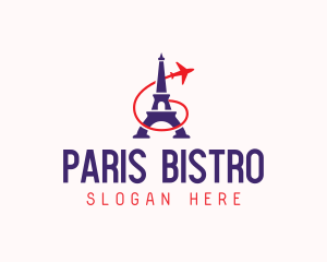 Paris Travel Agency logo design