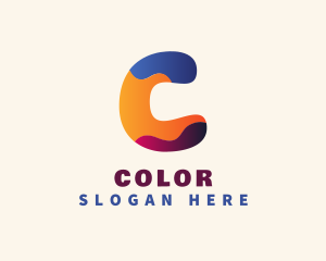 Colorful - Cute Letter C logo design