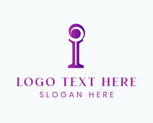 Banking - Creative Business Serif Letter I logo design
