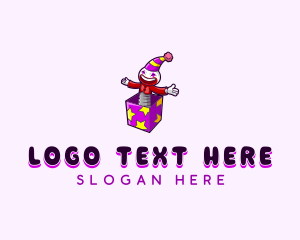 Party Decorations - Fun Party Clown logo design